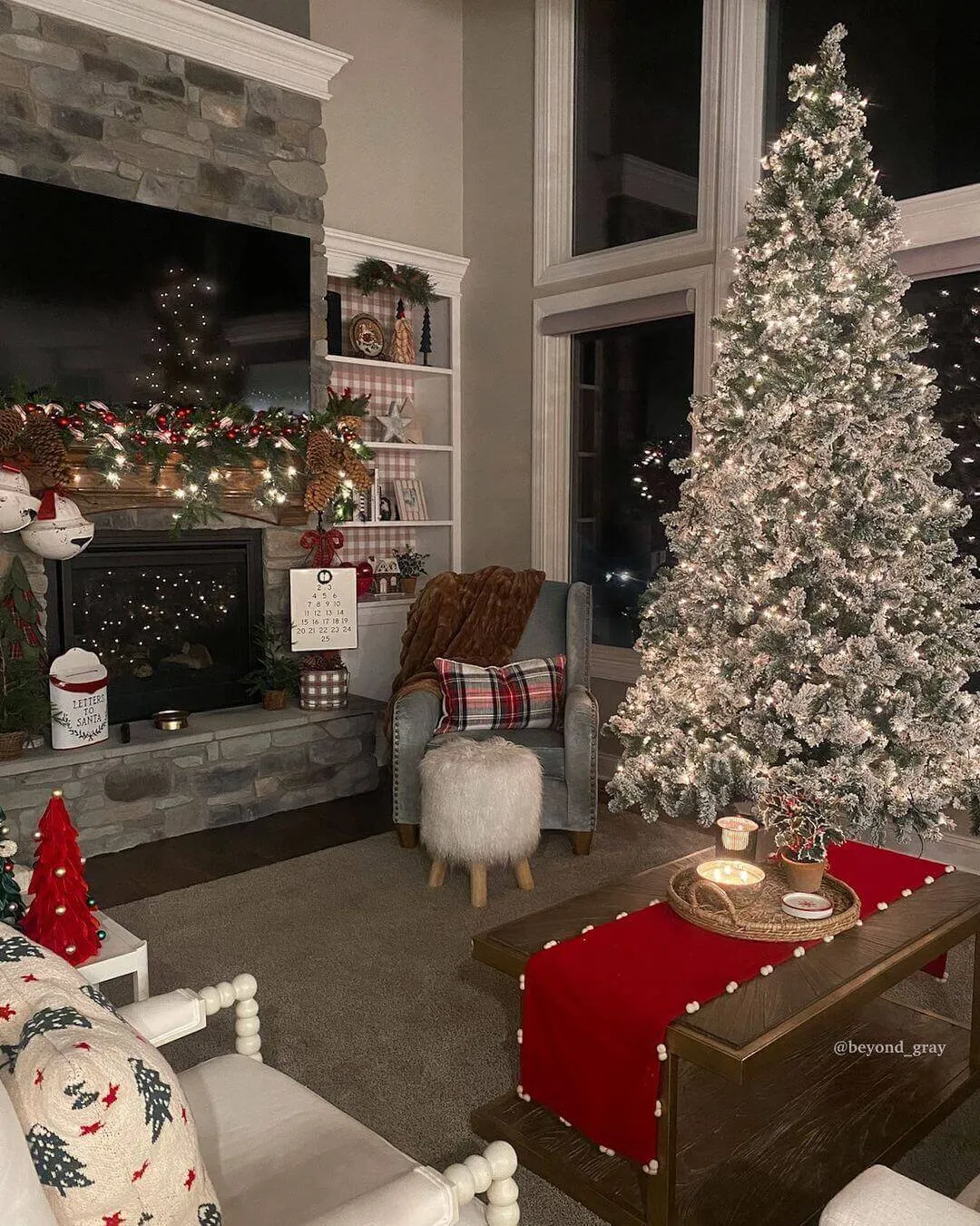 10' Prince Flock® Artificial Christmas Tree Unlit