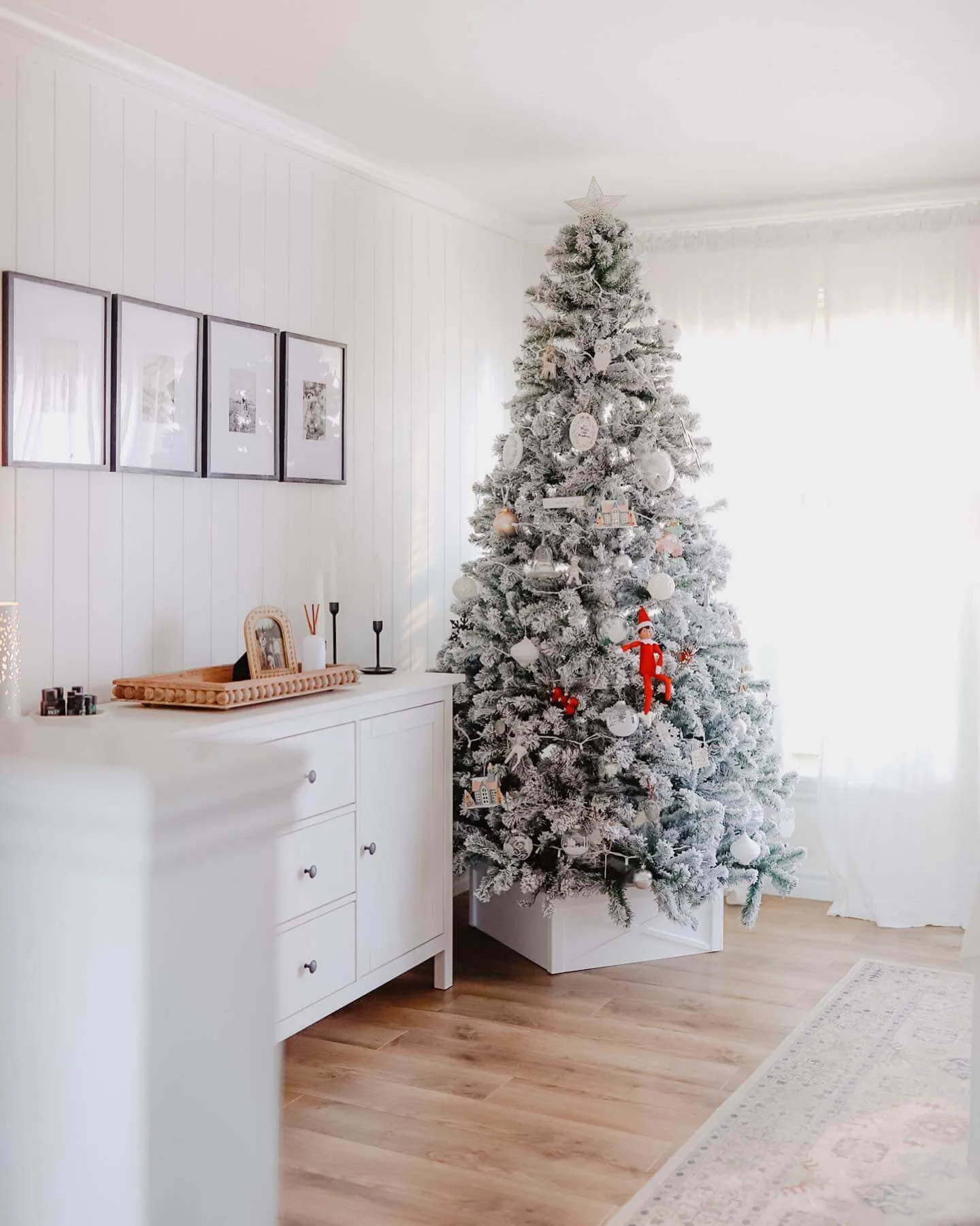 10' Prince Flock® Artificial Christmas Tree Unlit