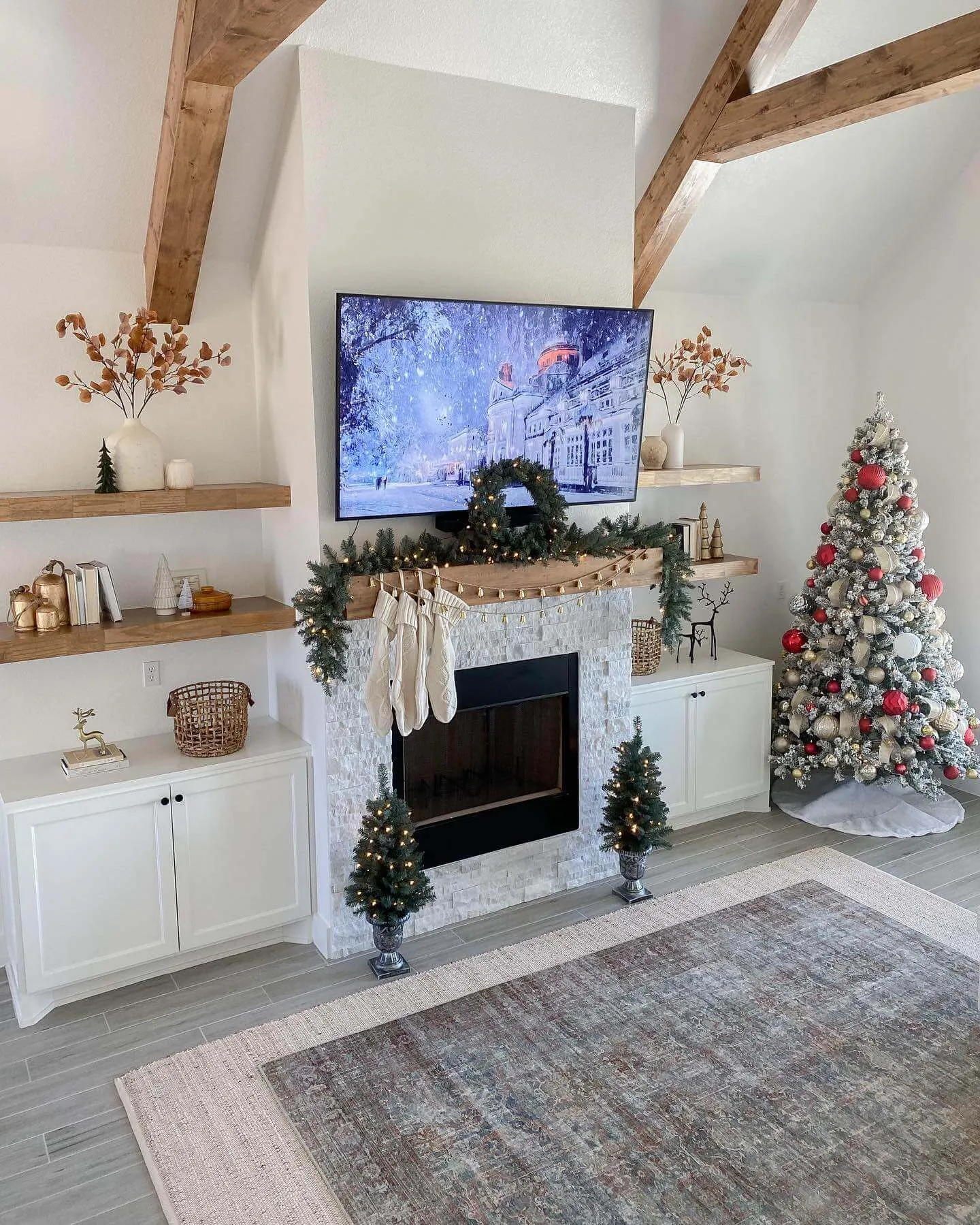 10' Prince Flock® Artificial Christmas Tree Unlit