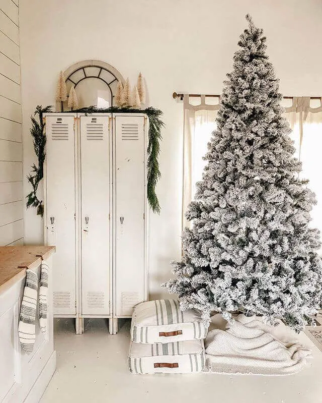 10' Prince Flock® Artificial Christmas Tree Unlit