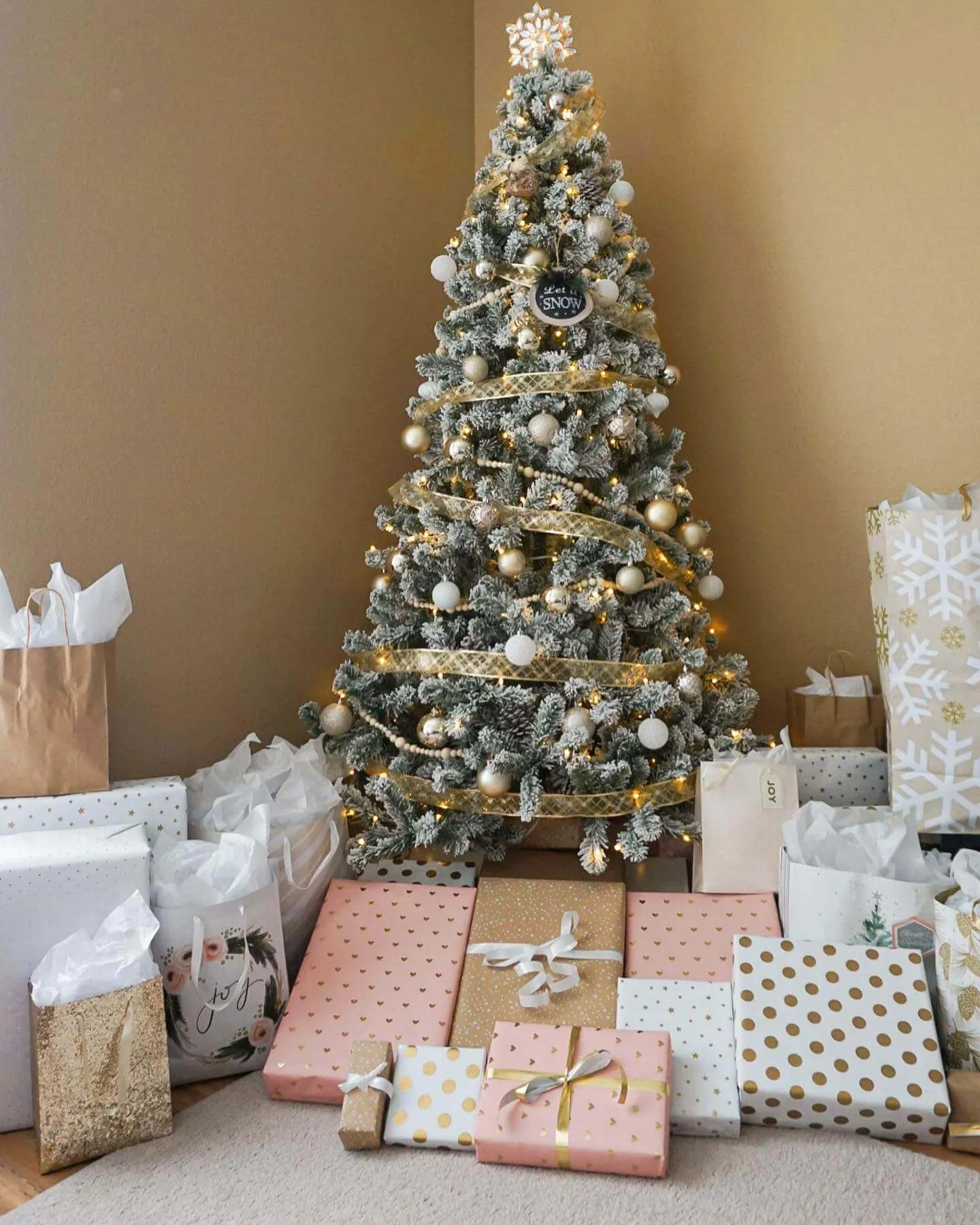 10' Prince Flock® Artificial Christmas Tree Unlit