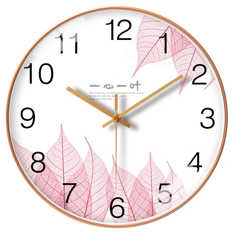 8-Inch Minimalist Silent Wall Clock