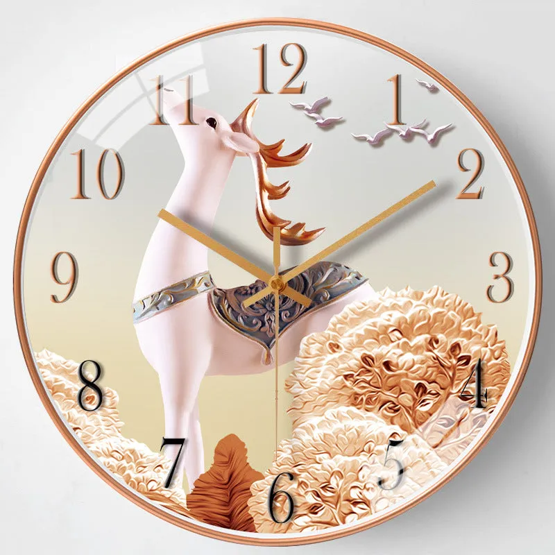 8-Inch Minimalist Silent Wall Clock