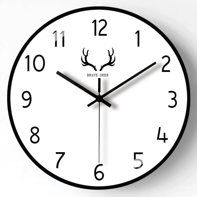 8-Inch Minimalist Silent Wall Clock