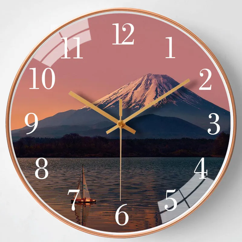 8-Inch Minimalist Silent Wall Clock