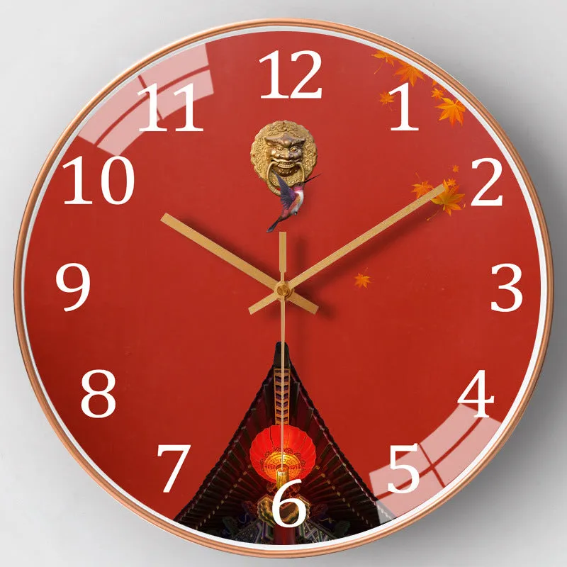 8-Inch Minimalist Silent Wall Clock