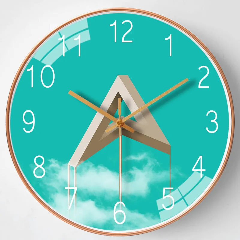 8-Inch Minimalist Silent Wall Clock
