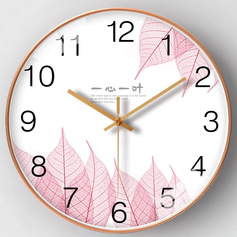 8-Inch Minimalist Silent Wall Clock