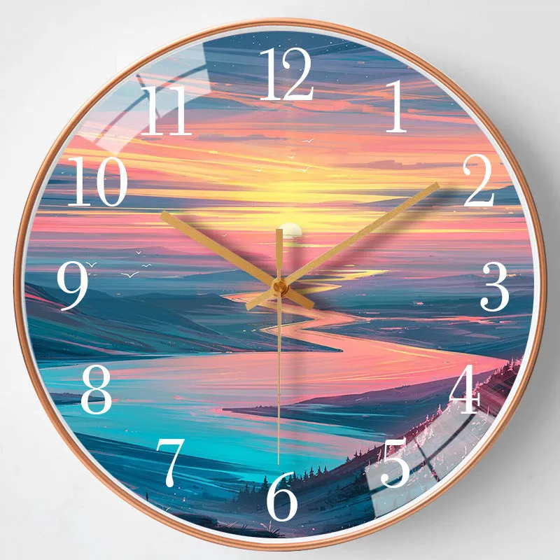 8-Inch Minimalist Silent Wall Clock