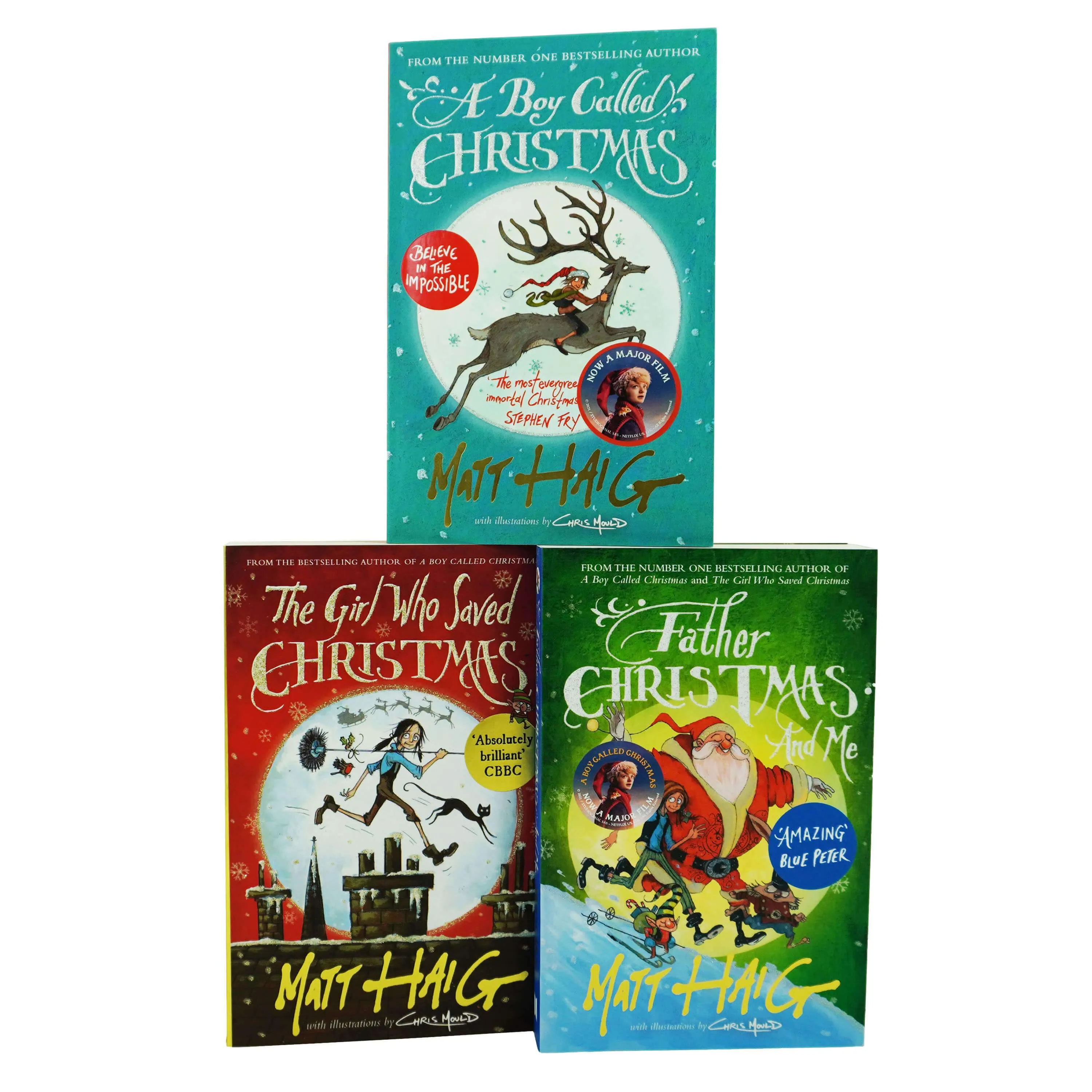 A Boy Called Christmas by Matt Haig 3 Book Collection Set - Ages 7-11 - Paperback