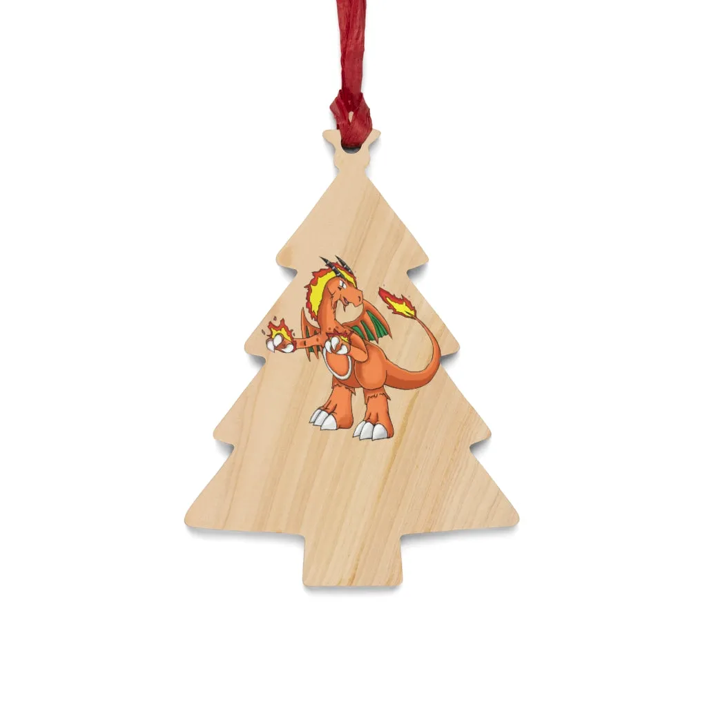 Angetiron Wooden Christmas Ornaments
