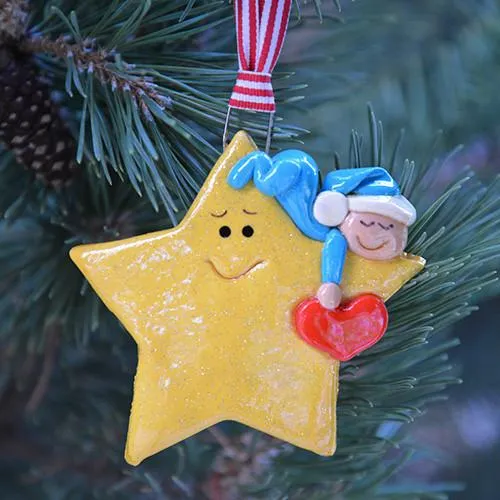 Baby Star Christmas Ornament
