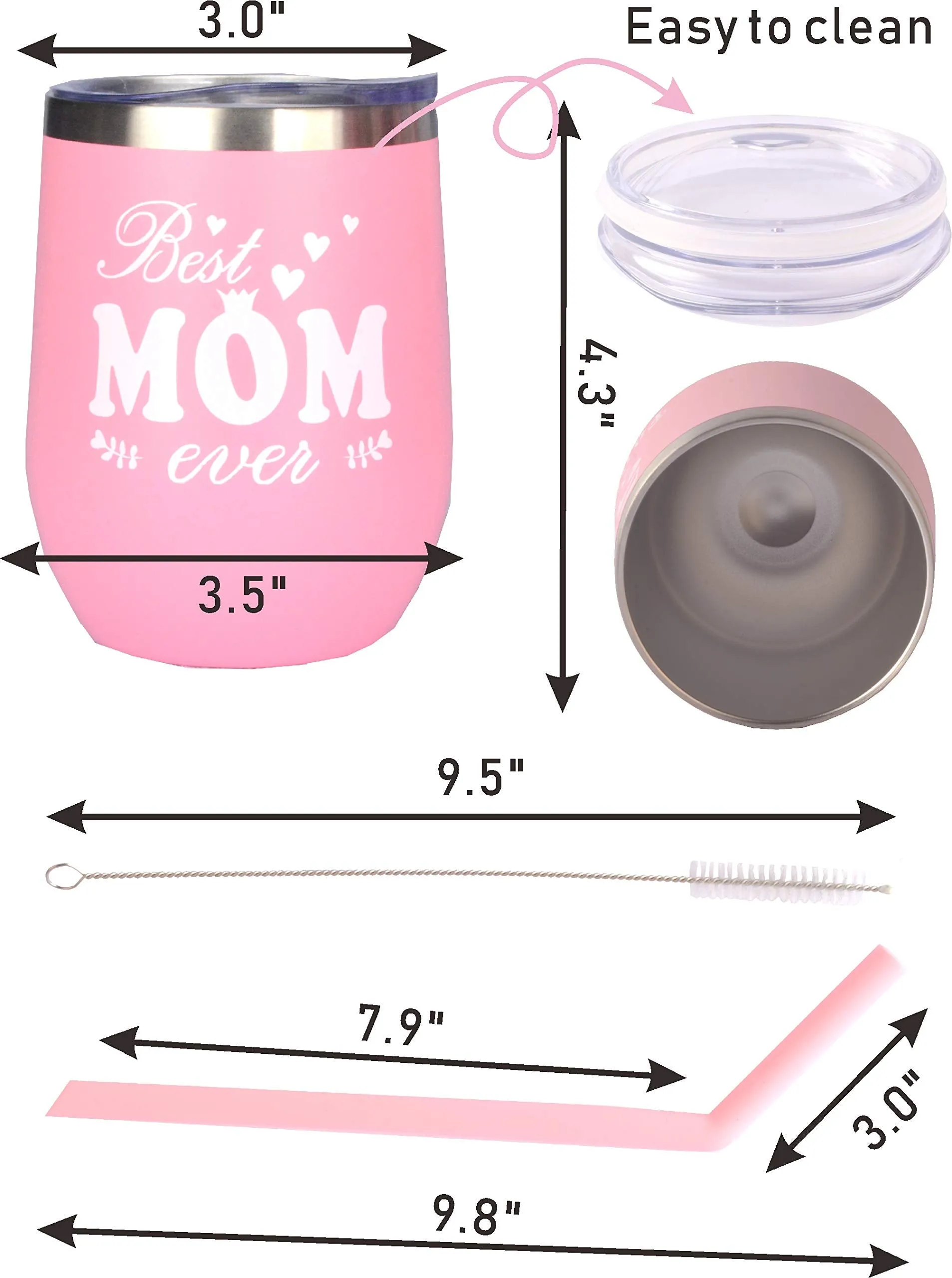 Best Mom Gifts,Best Gifts for Mom,Best Mom Ever Tumbler,Mom Gifts,Birthday Gifts for Mom