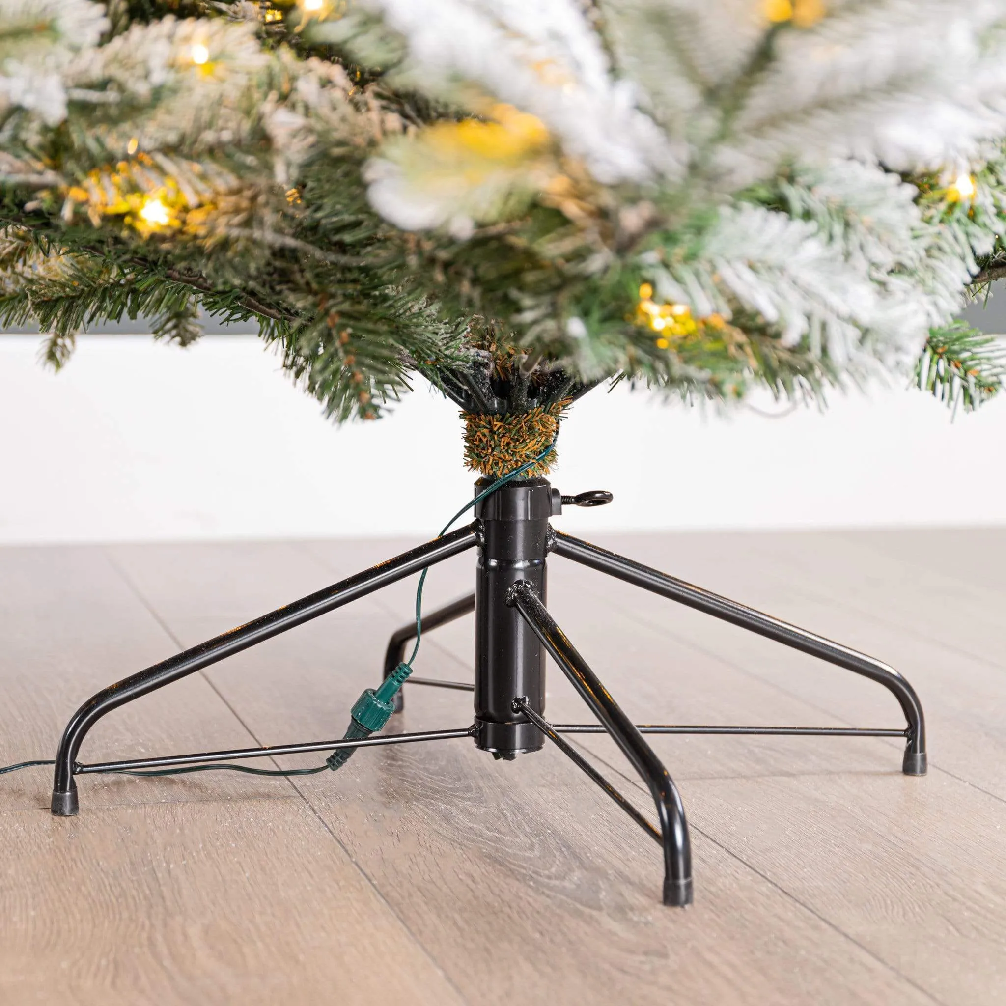 Black Metal Tree Stand - 60cm