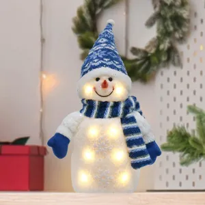 B/O Light Up Snowman