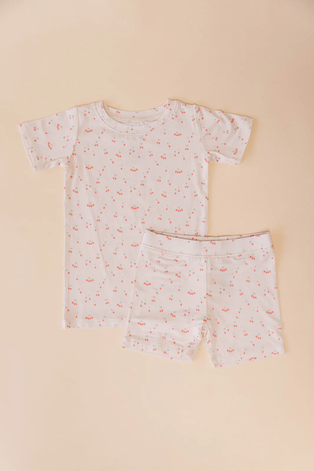 Cerise - CloudBlend™ Short Sleeve Pajamas Set