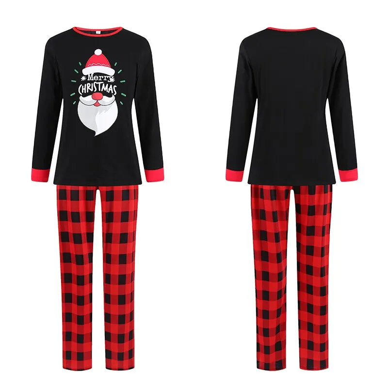 Christmas Matching Family Pyjamas Pajamas For Familes  Matching Outfit Santa Claus Costume sleepwear