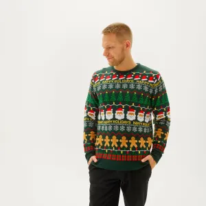 Christmas Sweater with a Vibe - Herre