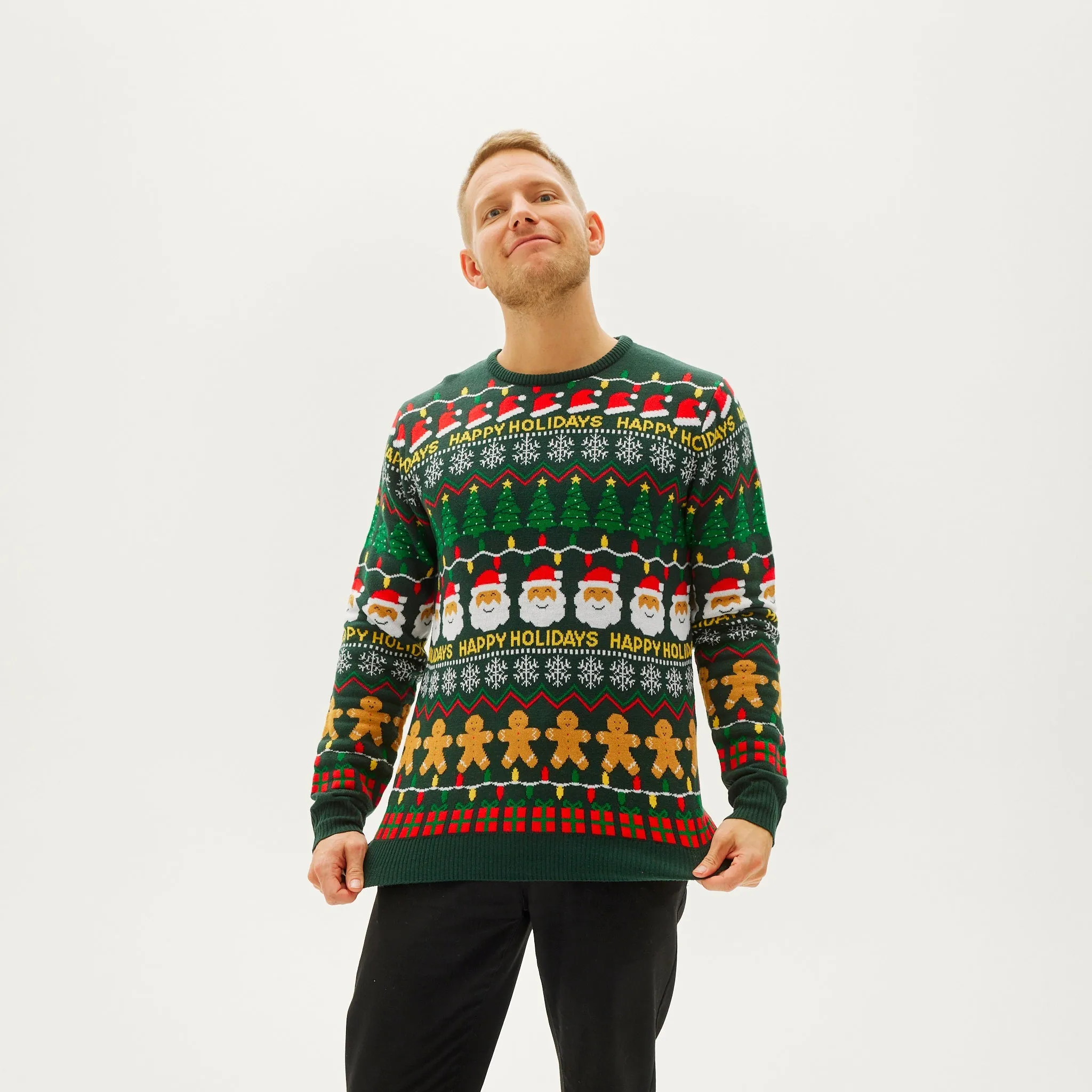 Christmas Sweater with a Vibe - Herre