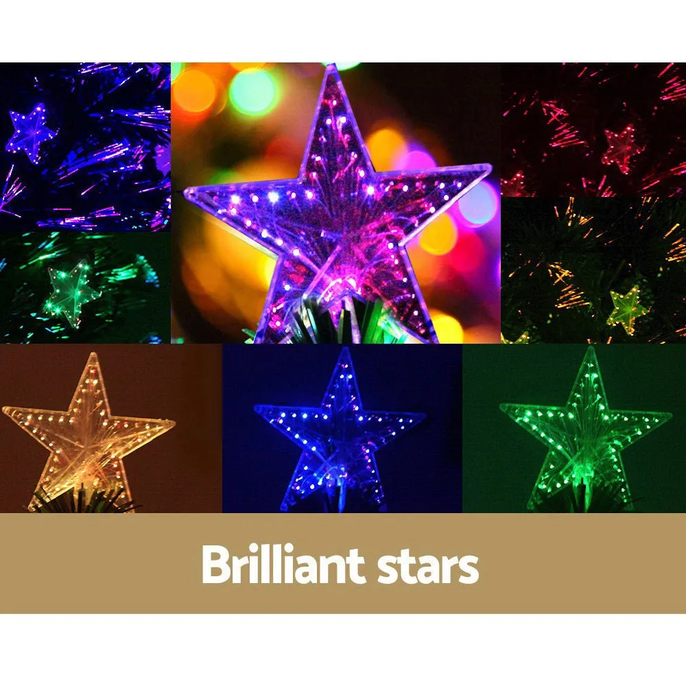 Christmas Tree 2.1M LED Xmas trees with Lights Multi Colour