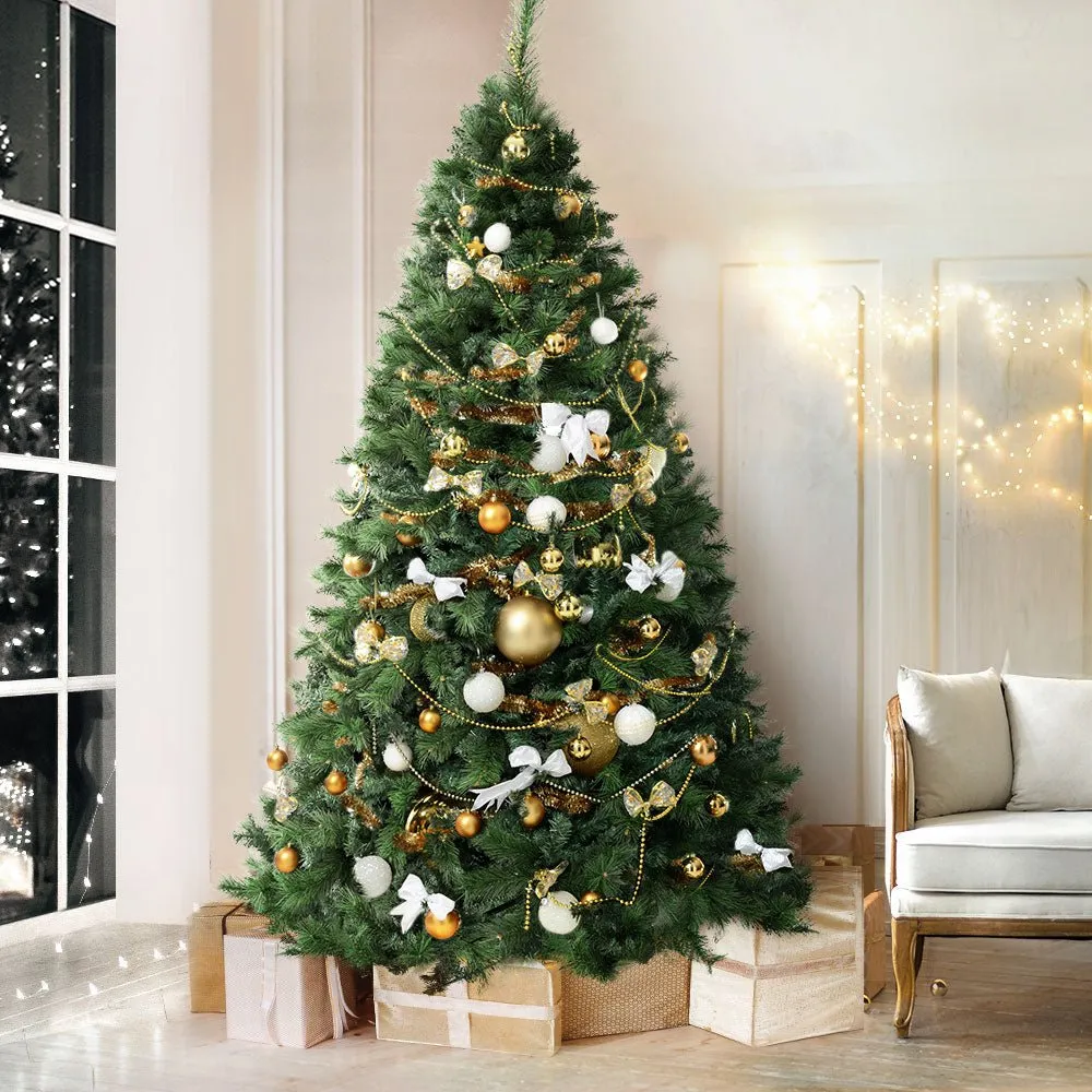 Christmas Tree 2.1M Xmas Trees Decorations Pine-Needle 1584 Tips