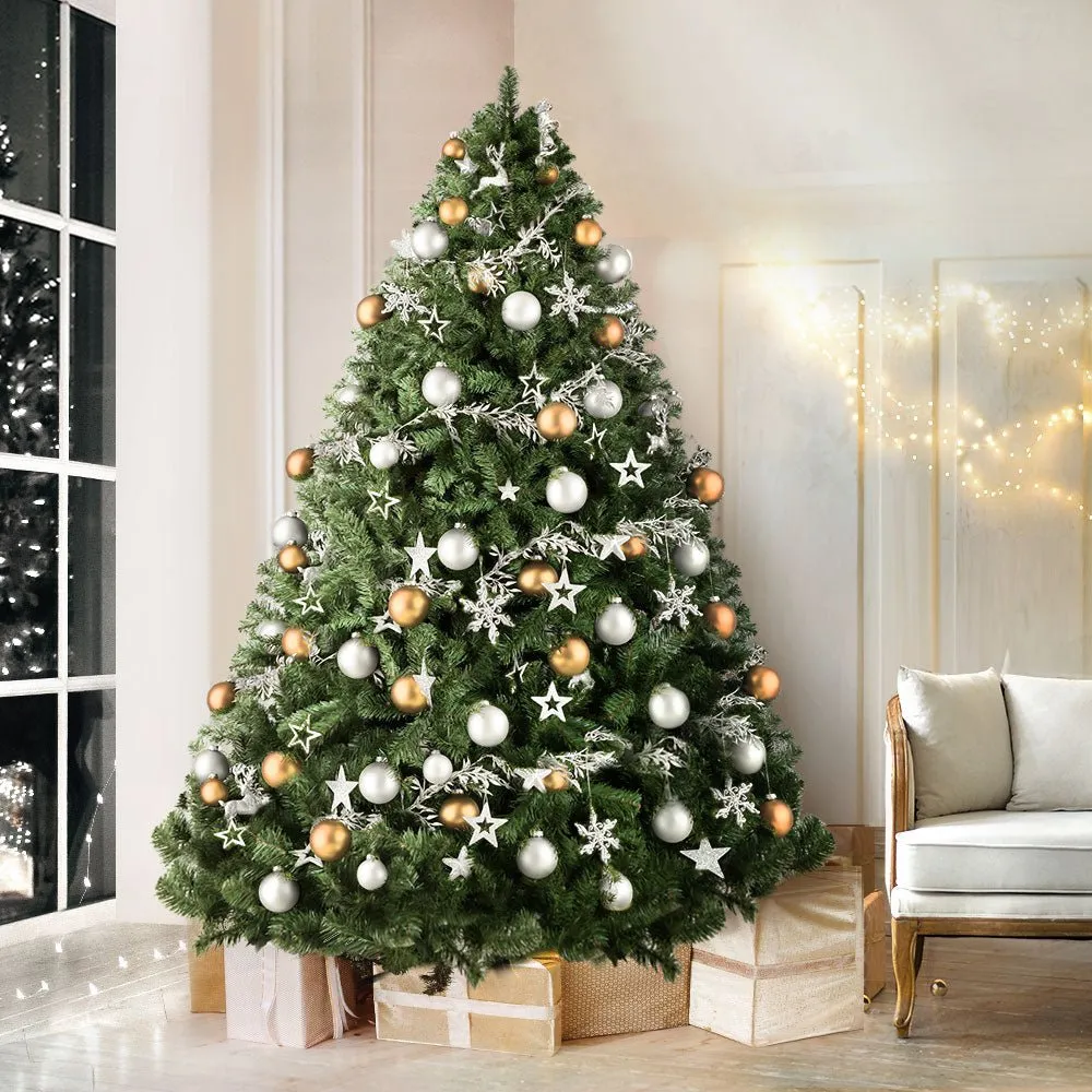 Christmas Tree 2.4M Xmas Trees Decorations Green 1500 Tips