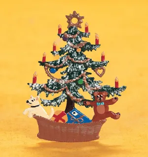 Christmas Tree Ornament in Bavarian Pewter