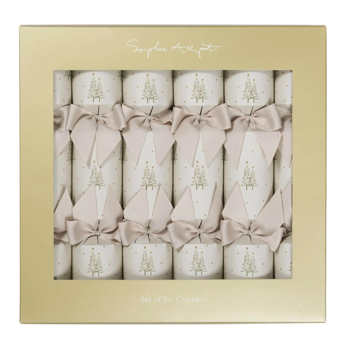 Christmas Trees Christmas Crackers (Set of 6)