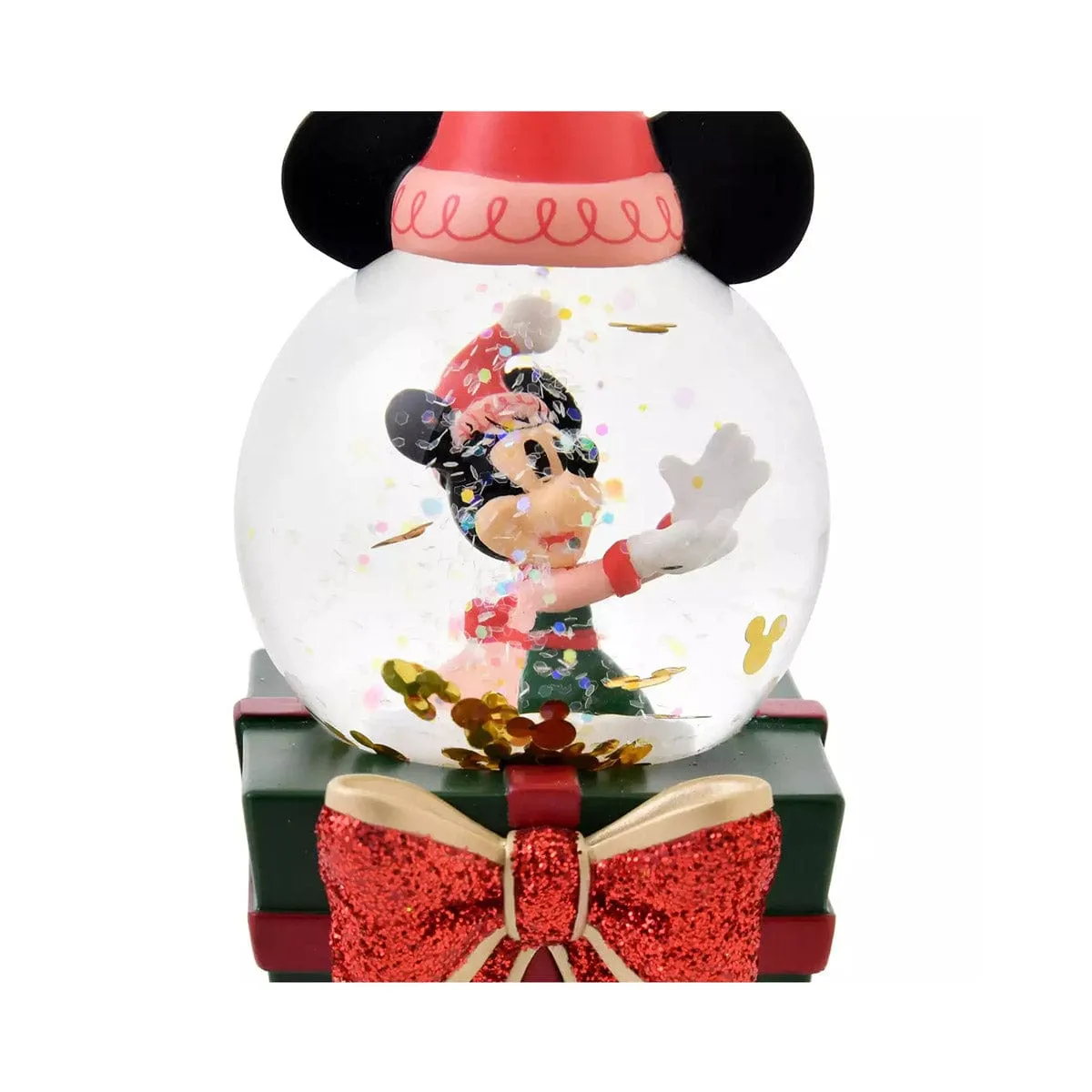 Disney Christmas Minnie Snow Globe Mini