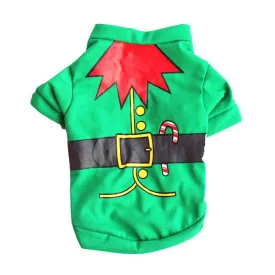 Elf Suit Christmas Pet Sweatshirt