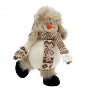 Eskimo Skating Snowman Decoration