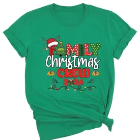 Family Christmas Crew 2024 Shirts, Christmas Crew T-Shirt, Christmas Crew Trip Shirt, Matching Family Christmas Tee, Christmas Crew Tees, Christmas Crew Outfit