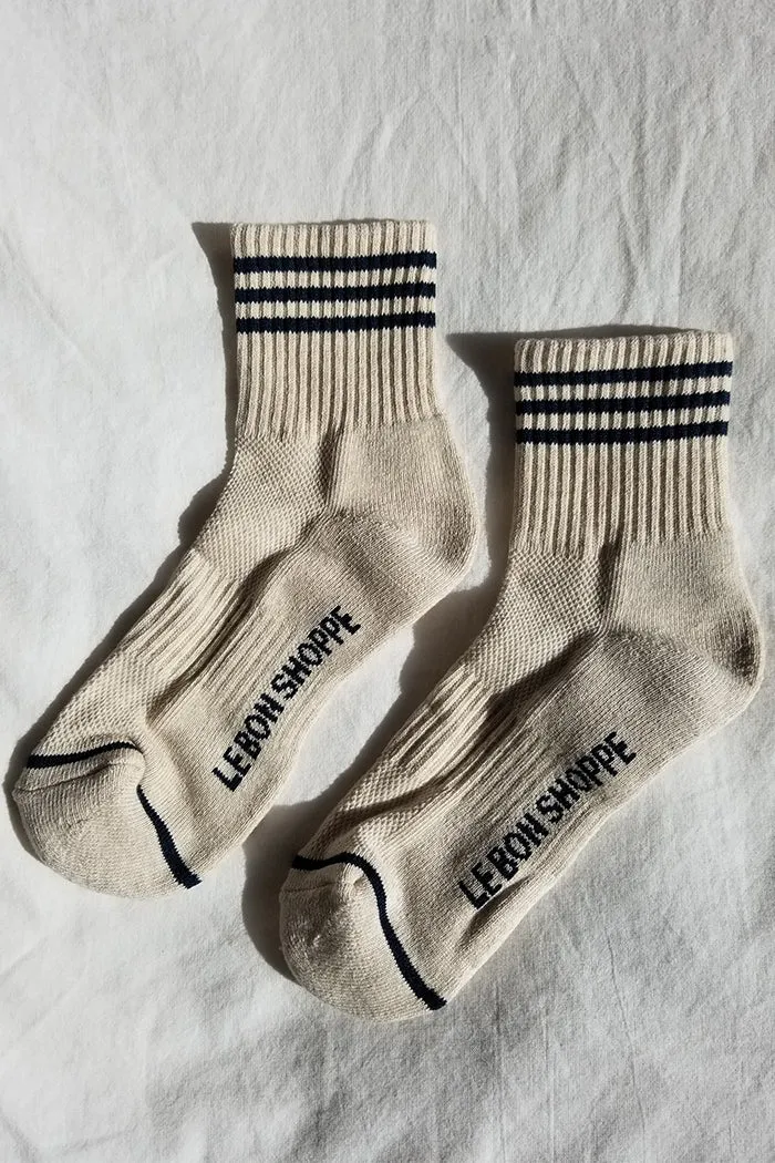 GIRLFRIEND SOCKS OATMEAL