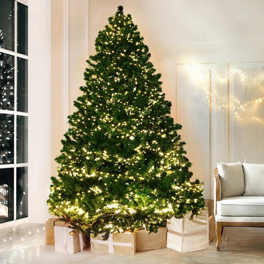 Jollys Christmas Tree 1.8M Xmas Tree 1980 LED Lights 8 Modes Warm White