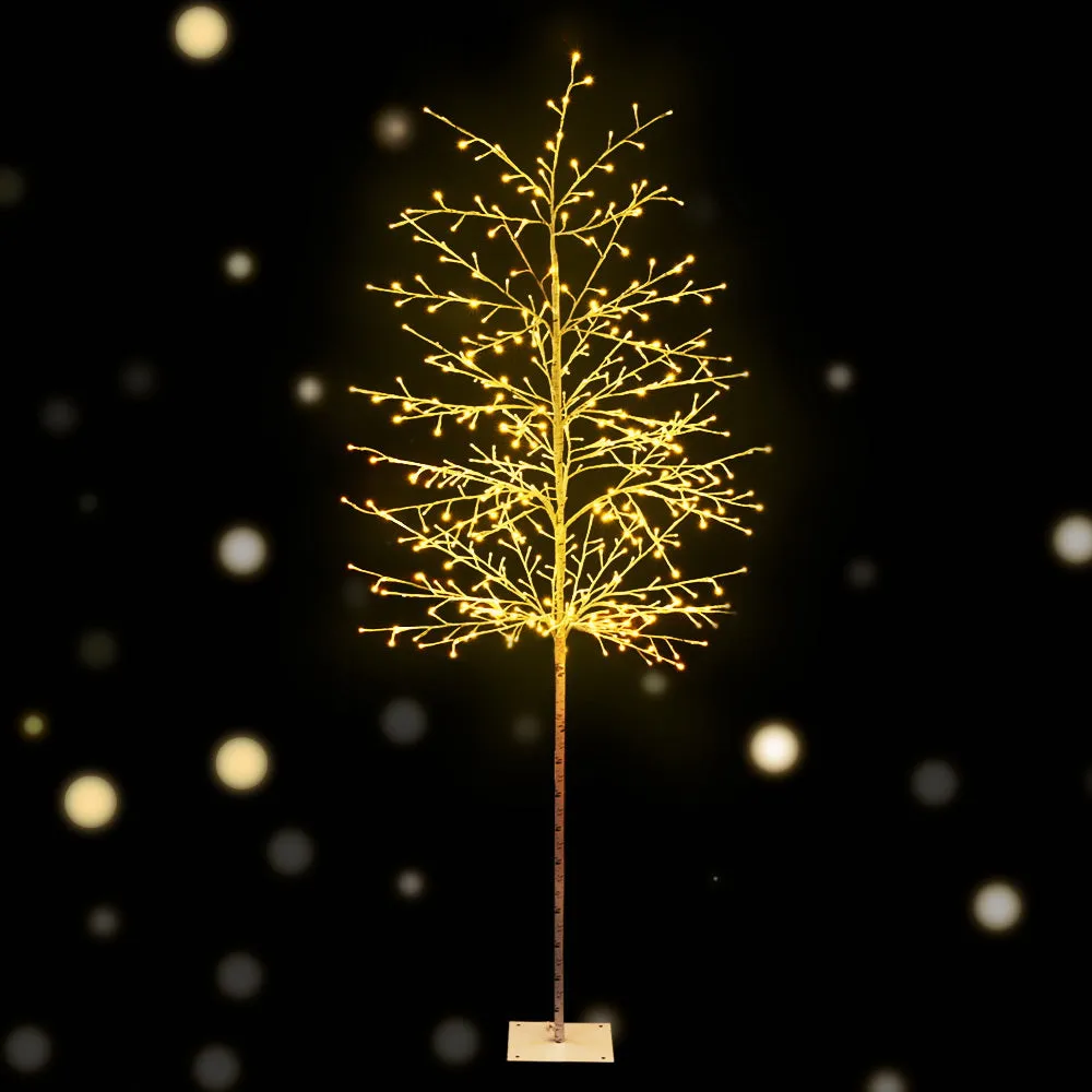 Jollys Christmas Tree 2.1M 480 LED Trees With Lights Warm White