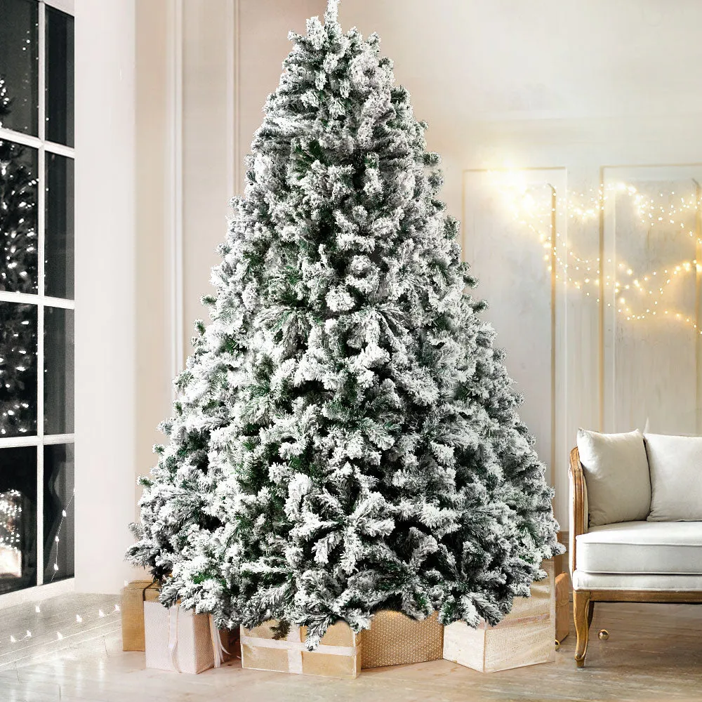 Jollys Christmas Tree 2.1M Xmas Trees Decorations Snowy 1106 Tips