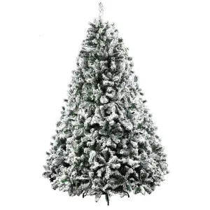 Jollys Christmas Tree 2.1M Xmas Trees Decorations Snowy 1106 Tips