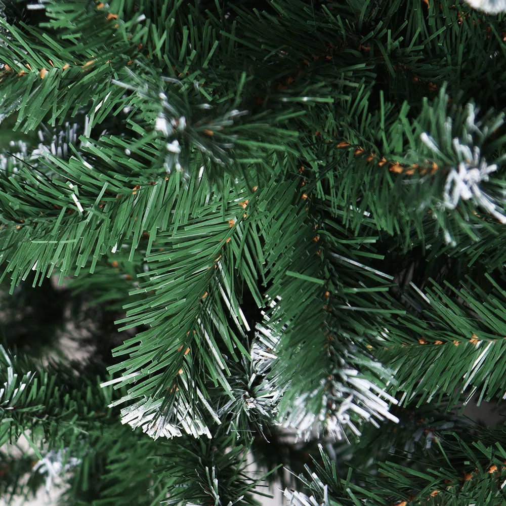 Jollys Christmas Tree 2.1M Xmas Trees Decorations Snowy 1250 Tips