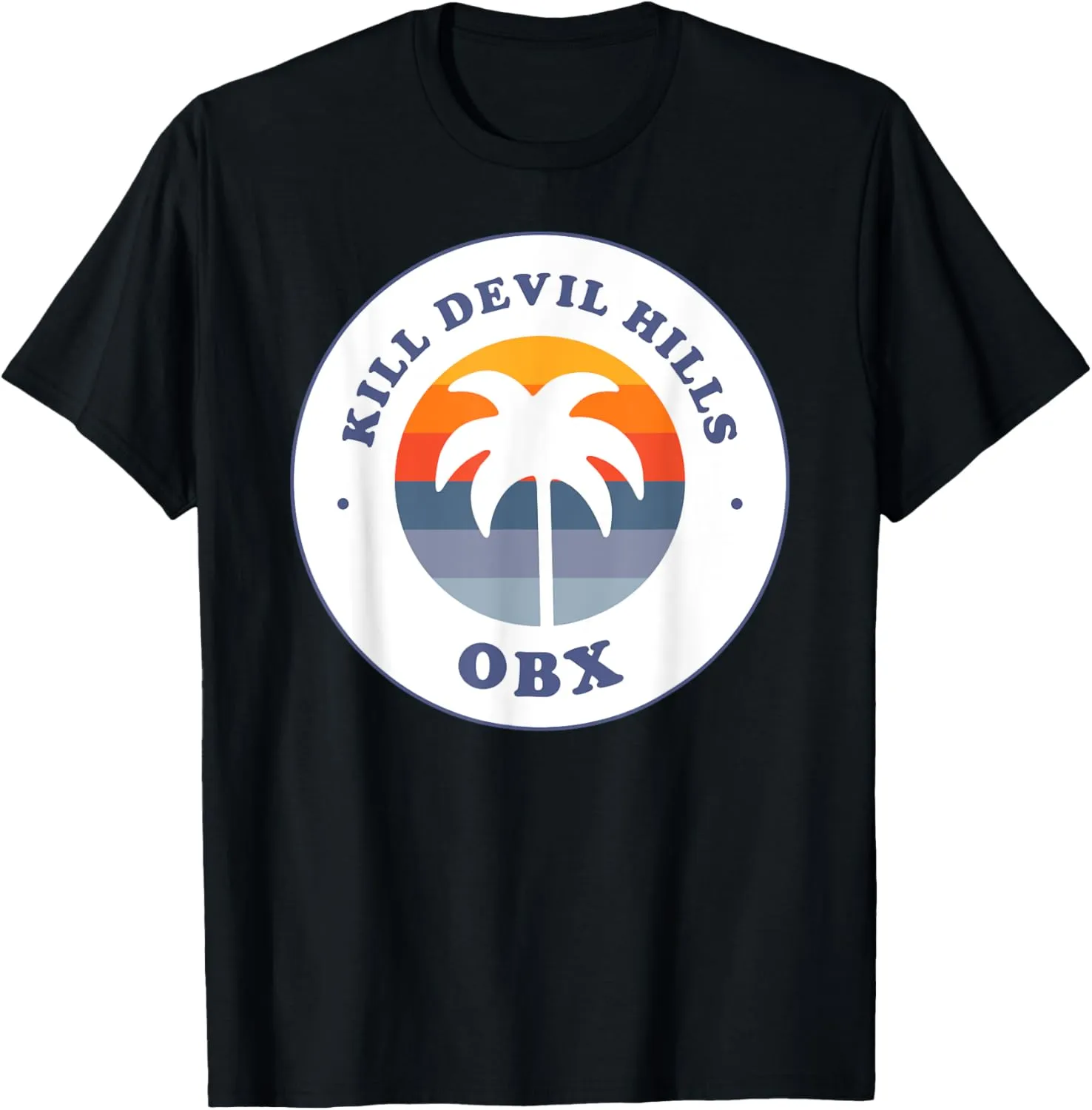 Kill Devil Hills Beach OBX North Carolina Ocean Wave NC T-Shirt