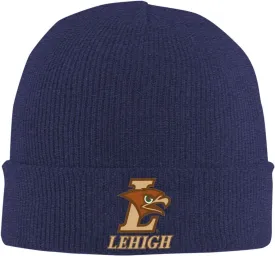 Lehigh University Logo Classic Warm Winter Knit Cap Fleece Lined Beanie Hat
