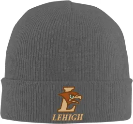 Lehigh University Logo Classic Warm Winter Knit Cap Fleece Lined Beanie Hat