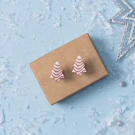 Little Debbie® Christmas Tree Cake Earrings