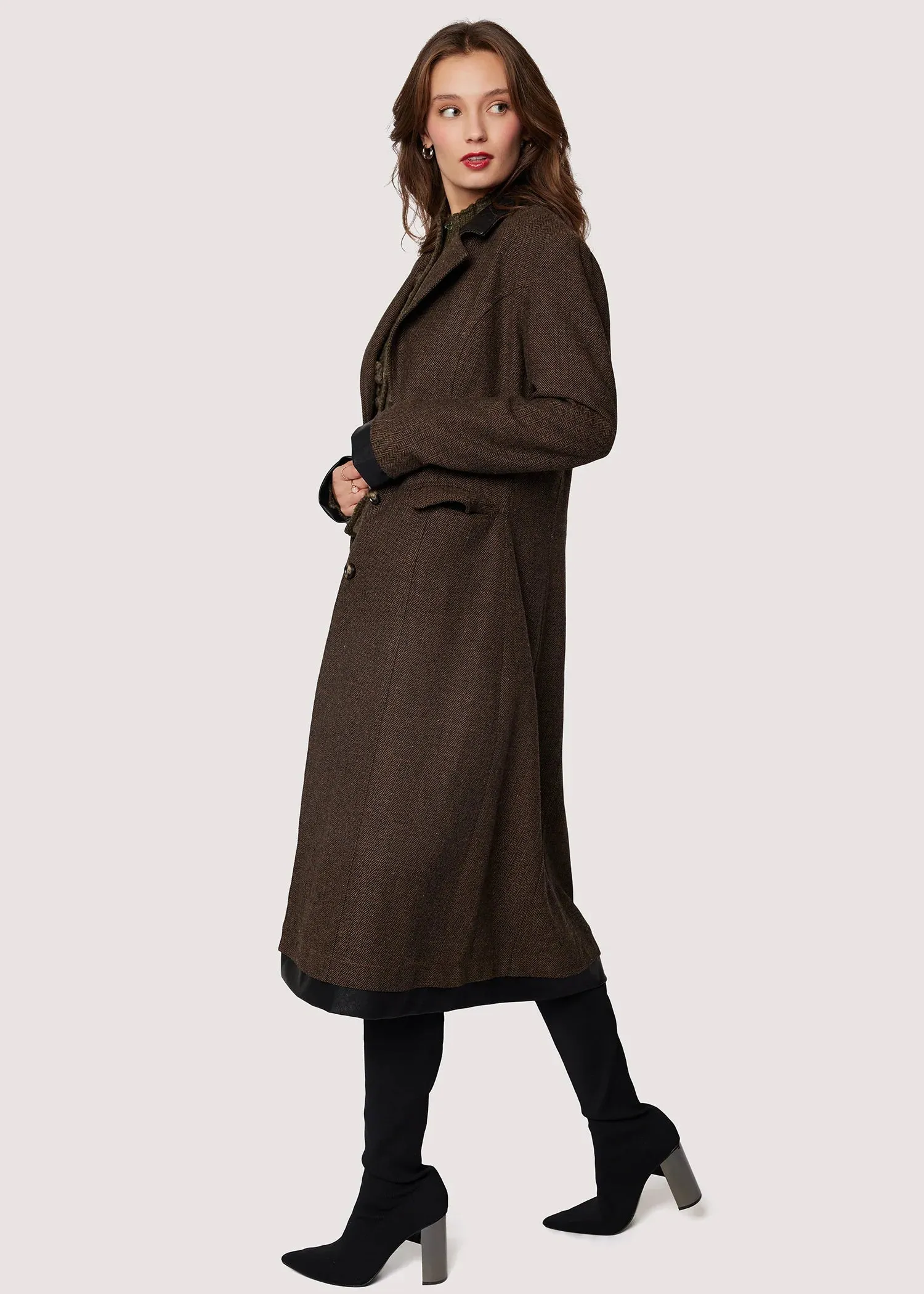 Delfina Coat by Lost   Wander: Elegant and Stylish Outerwear