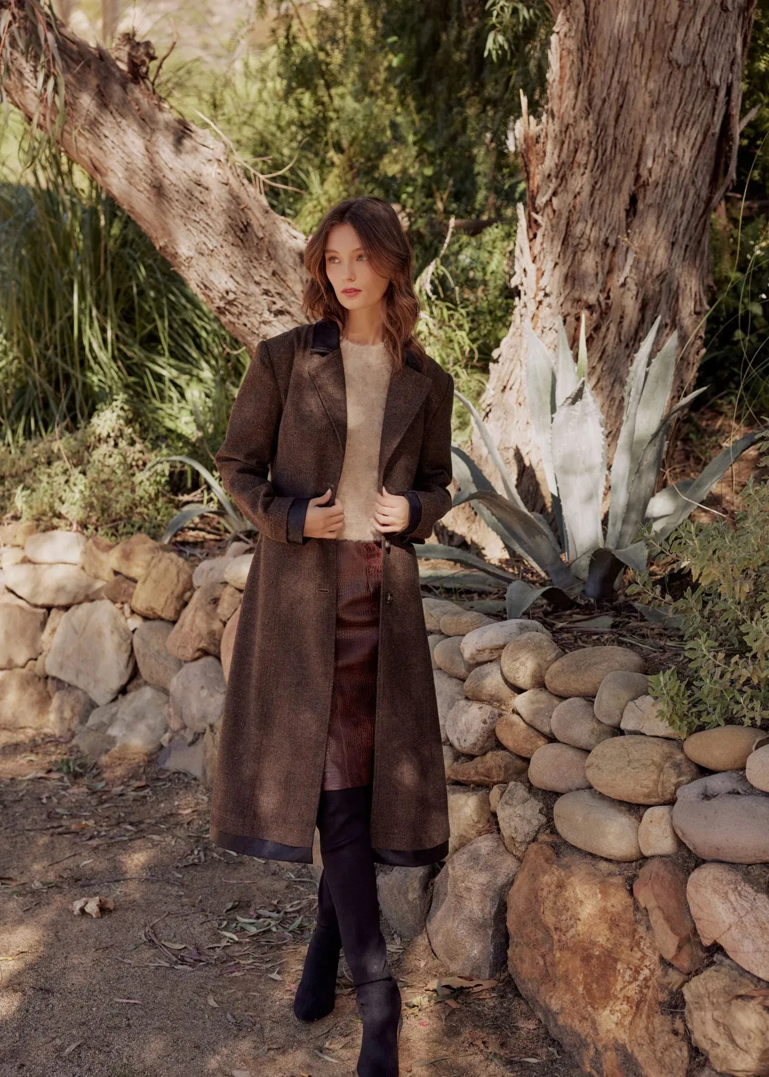 Delfina Coat by Lost   Wander: Elegant and Stylish Outerwear
