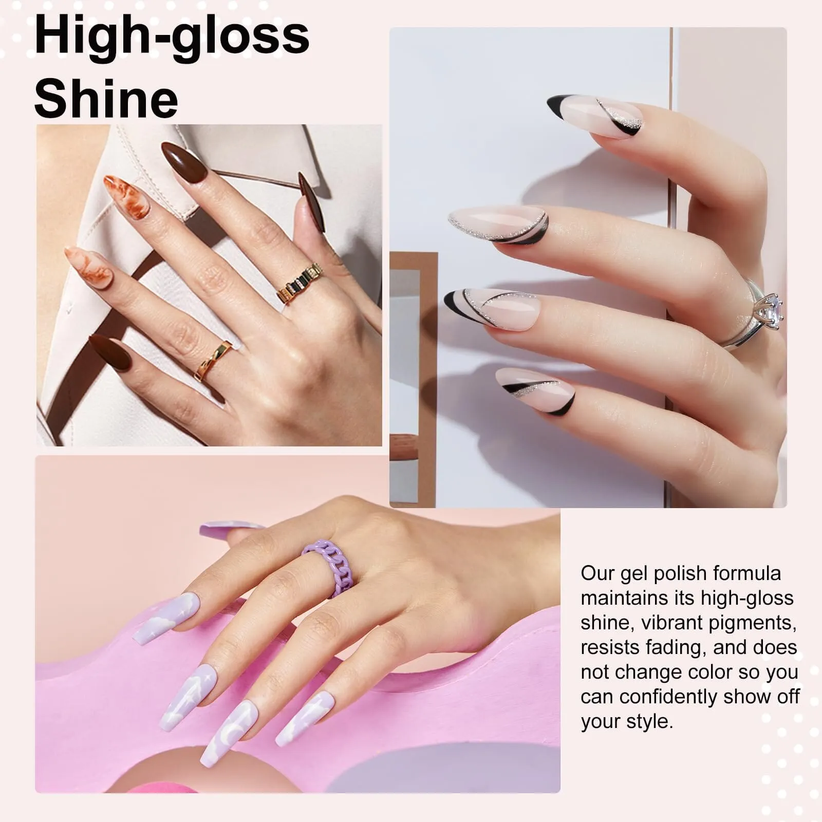 MEFA Gel Nail Polish Kit - 20 Colours | The Belief