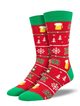 Men's Beer Sweater Socks