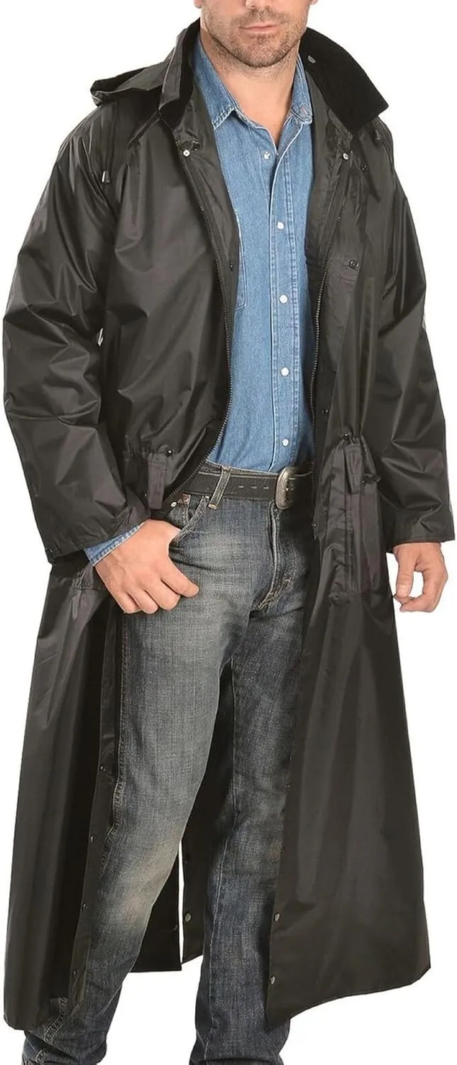 Men's Saddle Slicker Adult Rain Coat