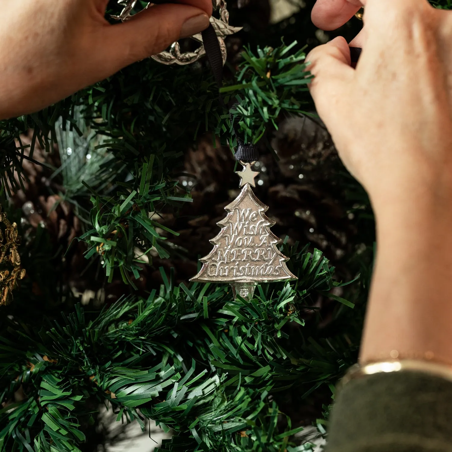 Merry Christmas Tree Christmas Decoration (2015)