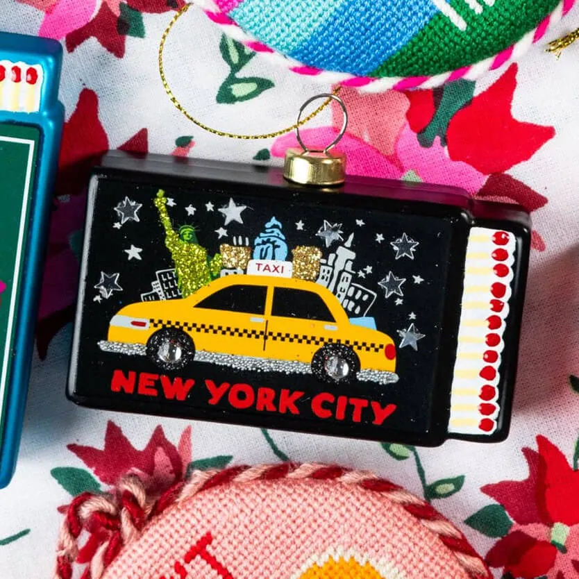 New York City Matchbook Ornament 3.5"