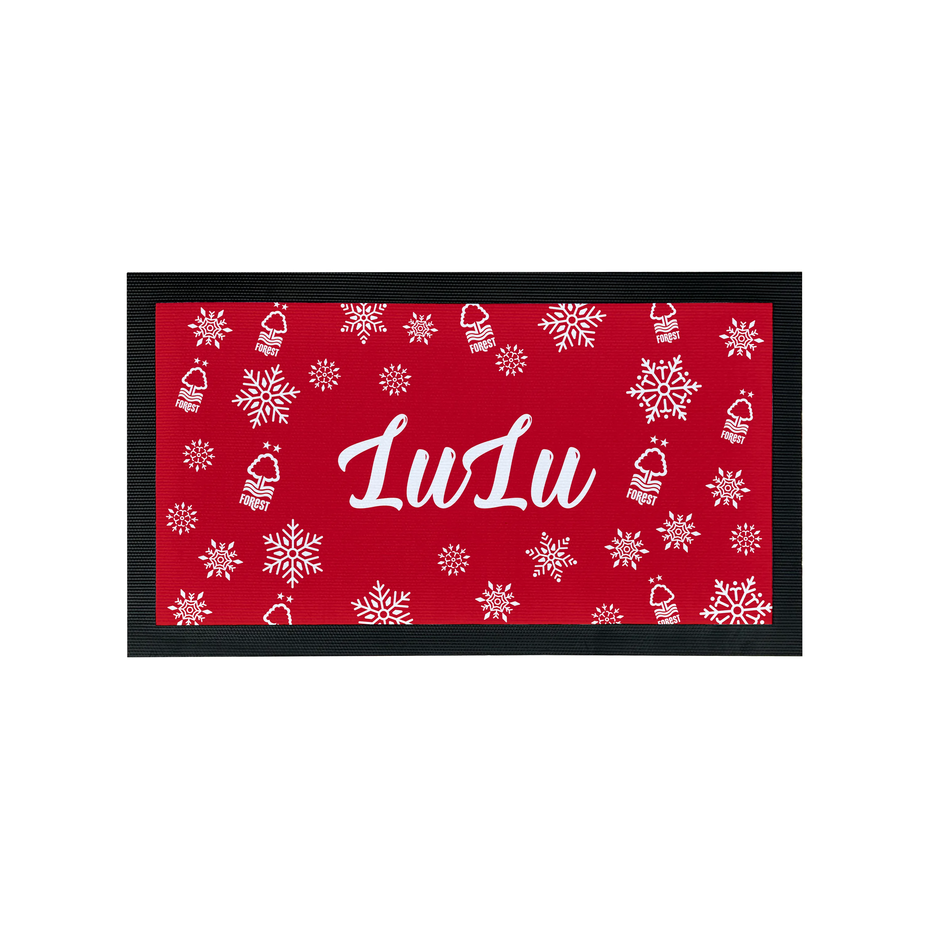 Nottingham Forest Christmas Pet Feeding Mat